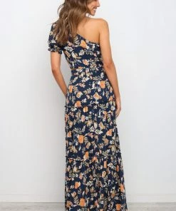 PUP27 Deaville Skirt - Navy Wedding Guest