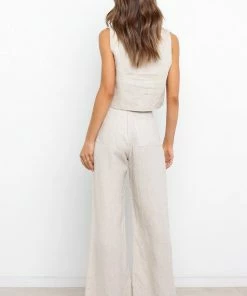 PUP52 Devlin Pant - Beige Clothing