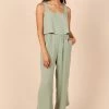PUP8 Eleanor High Waisted Pants - Green
