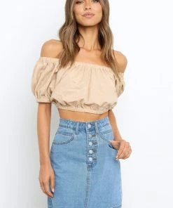 PUP14 Eli Skirt - Mid Wash Clothing