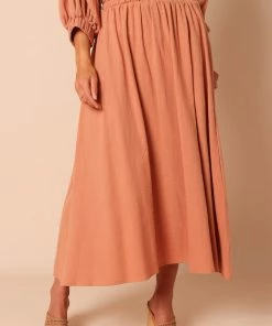 PUP9 Clothing Ember Maxi Skirt - Spice