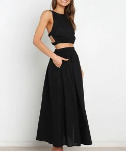 PUP3 Esther Skirt - Black Clothing