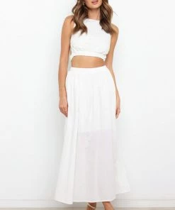PUP3 Esther Skirt - White