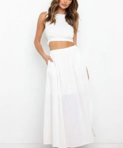 PUP3 Esther Skirt - White