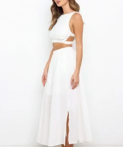 PUP3 Esther Skirt - White