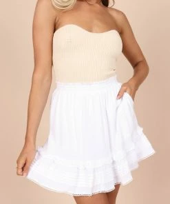 PUP8 Freya Skirt - White For The Bride