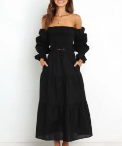 PUP3 Gabriella Skirt - Black Clothing