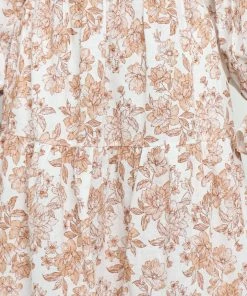 PUP3 Wedding Guest Gabriella Skirt - Tan Floral