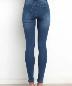 PUP54 Clothing Glenn Jeans - Mid Blue Wash