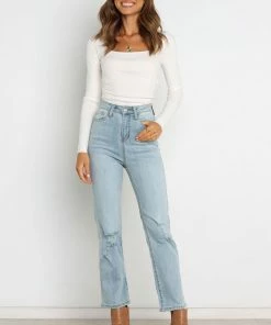 PUP3 Clothing Hailey Jeans - Light Blue Wash
