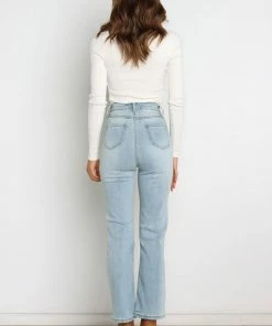 PUP3 Clothing Hailey Jeans - Light Blue Wash