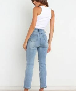 PUP3 Clothing Hailey Jeans - Mid Blue Wash