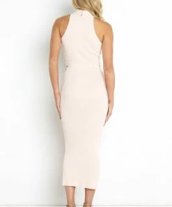 PUP14 Bump Friendly Haisley Skirt - Beige