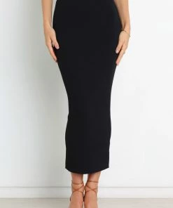 PUP14 Bump Friendly Haisley Skirt - Black