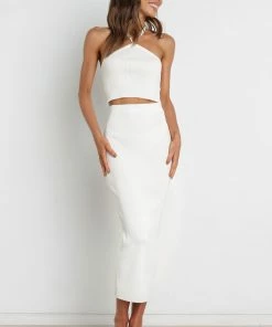 PUP14 Haisley Skirt - White