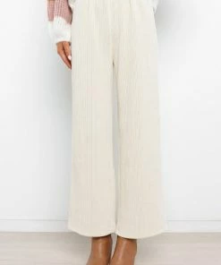 PUP42 Clothing Halsey Pants - Cream