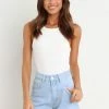 PUP54 Hannah Shorts - Light Blue Wash Clothing