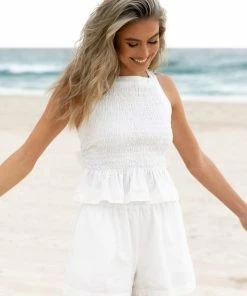 PUP3 For The Bride Harley Shorts - White