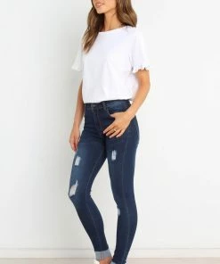 PUP54 Harry Jeans - Dark Blue Wash Clothing