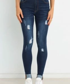 PUP54 Harry Jeans - Dark Blue Wash Clothing