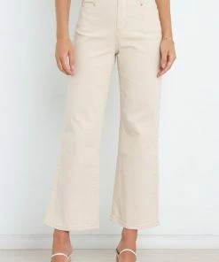 PUP54 Henderson Jeans - Beige Clothing