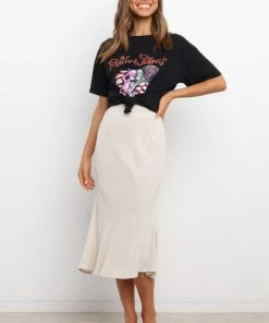 PUP8 Hibell Skirt - Beige Clothing