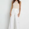 PUP52 Hilary Pant - White For The Bride