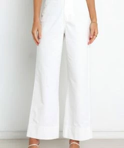 PUP52 Hilary Pant - White For The Bride