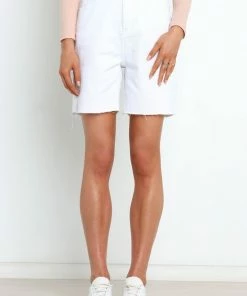 PUP51 Hodgeman Shorts - White For The Bride