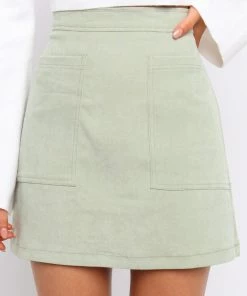 PUP5 Clothing Iconic Skirt - Green