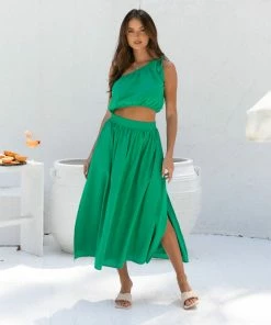 PUP4 Clothing Isla Skirt - Green