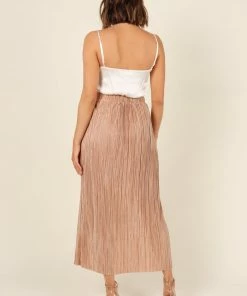PUP14 Ivy Skirt - Beige Clothing