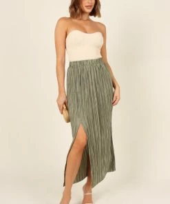 PUP14 Ivy Skirt - Olive Clothing