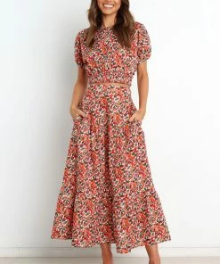 PUP29 Izzy Skirt - Red Multi