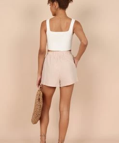 PUP8 Jeremey Shorts - Beige Clothing