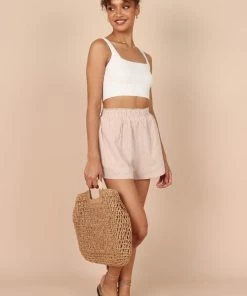 PUP8 Jeremey Shorts - Beige Clothing