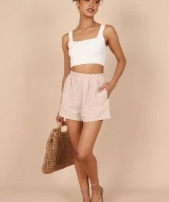 PUP8 Jeremey Shorts - Beige Clothing