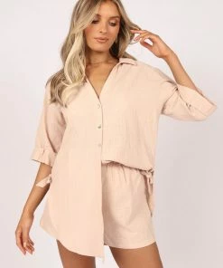 PUP8 Jeremey Shorts - Beige Clothing