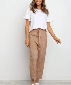 PUP5 Jesco Pant - Beige Clothing