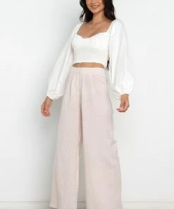 PUP51 Jester Pants - Beige Clothing