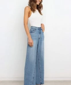 PUP3 Jillian Jeans - Mid Wash Blue Clothing