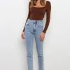 PUP54 Joanie Jeans - Mid Wash Clothing