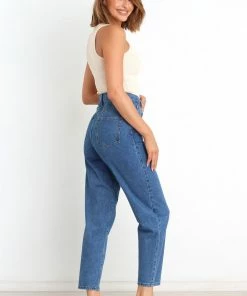 PUP3 Clothing Josie Jeans - Dark Blue Wash