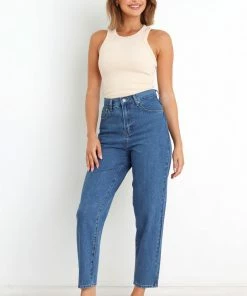 PUP3 Clothing Josie Jeans - Dark Blue Wash