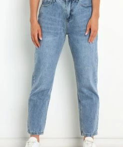 PUP52 Clothing Julie Jeans - Mid Blue Wash