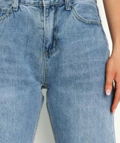PUP52 Clothing Julie Jeans - Mid Blue Wash