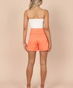 PUP4 Clothing Kali Tailored Shorts - Orange