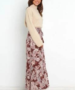 PUP52 Katherine Skirt - Chocolate Brown