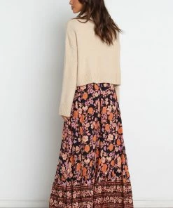 PUP52 Katherine Skirt - Navy