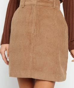 PUP50 Clothing Katie Skirt - Brown